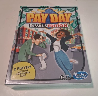 Hasbro Gaming PAY DAY! Rivals Edition 2 Players Ages 8+ NEW Sealed - Image 1 of 2