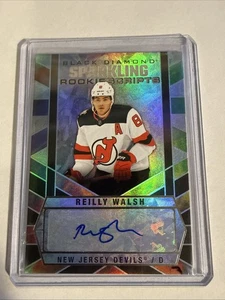 2022-23 Black Diamond Sparkling Rookie Scripts #SCRRW Reilly Walsh - Picture 1 of 2