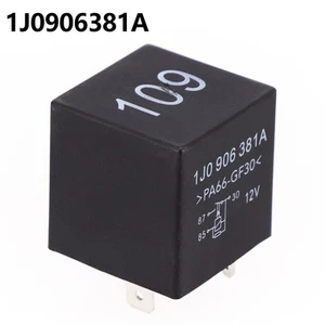 Top notch Car Engine Power Supply Relay for Skoda 1989 2006 (Black & Silver) - Picture 1 of 16