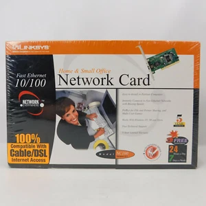 LinkSys Fast Ethernet 10/100 Home and Small Office Network Card NC100 2.1 NOS - Picture 1 of 10