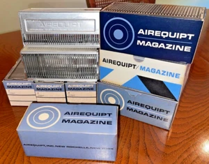 1 VINTAGE AIREQUIPT METAL SLIDE TRAY CHANGER MAGAZINE HOLDS 36 2 x 2" 35mm ARGUS - Picture 1 of 2