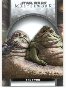 THE TWINS / 2022 Topps Star Wars Masterwork BASE Trading Card #41 - Picture 1 of 2
