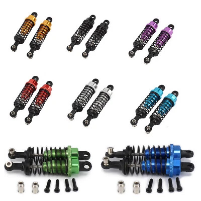 Für 1/18 Wltoys A949 A959 A969 A979 K929 RC Auto 2 Stück Metall Stoßdämpfer - Bild 1 von 4