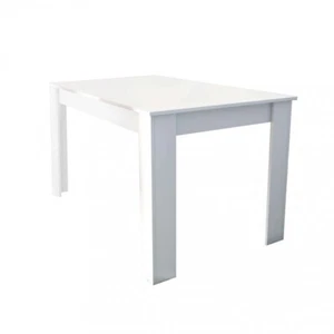 Tavolo da Pranzo Caspio in Truciolato cm 160x80x75 h Bianco MK801423 VivaGarden - Foto 1 di 1