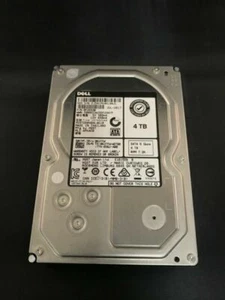 Dell 061FFW 4TB HDD 7.2K RPM 3.5" SATA Model: HUS726040ALA610 DP/N: 61FFW - Picture 1 of 1
