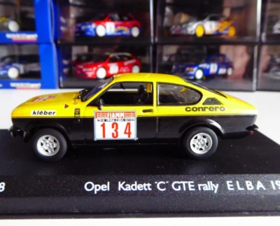 1/43 Detail Cars Platinum Opel Kadett C GTE Conrero Rally #134 ELBA 1977 - 458 - Immagine 1 di 4