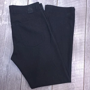Alberto Mens Stone Dress Pants 34x32 Black Modern Fit Ceramica Straight Solid - Bild 1 von 9