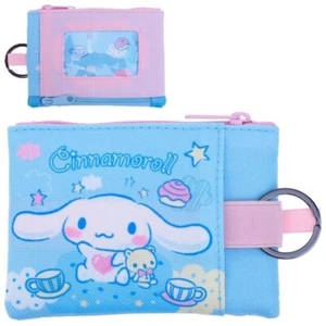 Cinnamoroll 2 cremalleras Bolsa Tarjeta de Identificación Insignia Portalicencia Estuche Cartera Bolso Billetera - Imagen 1 de 8