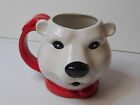 Vintage Coca-Cola Polar Bear Head Oversized Mug by Dakin 1994 Original Coffee 3D