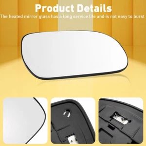 For Lexus RX330 RX350 RX400H Auto Dim Passenger Side Mirror Glass Adhesive - Picture 1 of 7