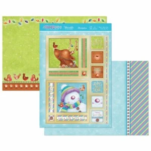 HUNKYDORY SNOW-ONE ABBASTANZA LIKE YOU TOPPERS & 2 SET SCHEDA DI SUPPORTO PER ARTIGIANATO