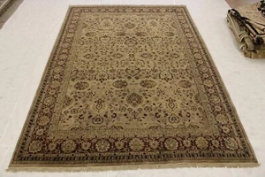 10'1"" x 14'0"" Fuß Indo Nepal Design handgeknüpfter orientalischer Wollteppich - Bild 1 von 6
