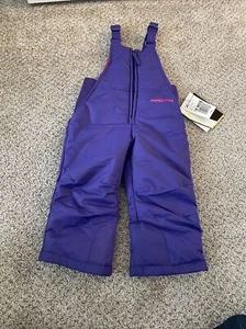 Arctix Toddler Chest High Snow Bib Overalls Purple 18 Months - Picture 1 of 6
