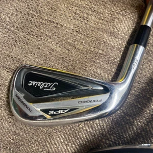 Lefty Titleist AP2 716 Forged Iron Set of 8 4-W Steel KBS TOUR C-TAPER Shaft X - Picture 1 of 4
