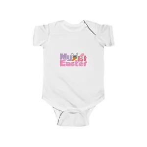 My First Easter Baby Bodysuit, Cute Infant Outfit, Newborn Gift, Baby Shower, - Picture 1 of 19