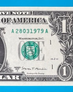28 March 1979 : A 28031979 A BIRTHDAY Note $1 One Dollar Bill *UNC* - Picture 1 of 3