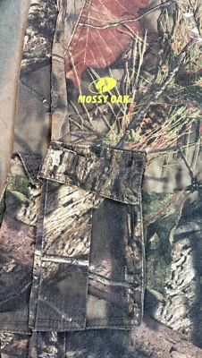 Mossy Oak Youth Boys 8 (2) / 10/12 (1) Camo Cargo Pants Hunting Casual - Image 1 of 4