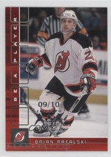 2001-02 ITG Be A Player Memorabilia Ruby Spring Expo /10 Brian Rafalski #19