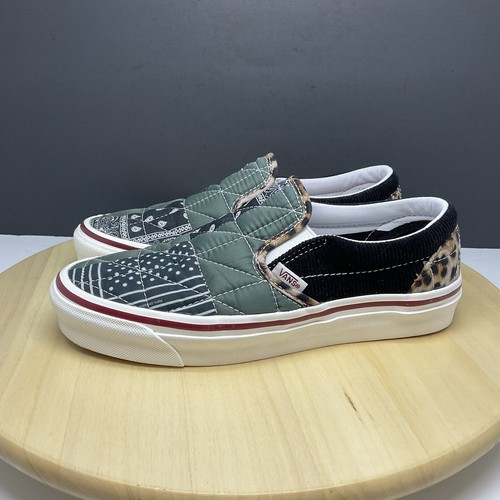 Scarpe Vans donna 7 5 uomo 6 classiche slip on 98 DX scarpe da ginnastica trapuntate patchwork