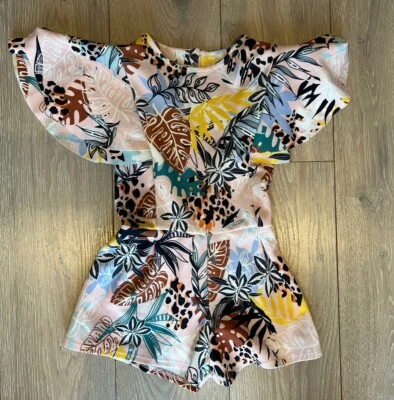 River Island Girls Jumpsuit Age 4-5, Great Condition, Stunning - Image 1 of 4