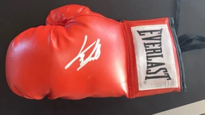 Vitor Belfort signed Everlast Laced Boxing glove With Proof Oscar De La Hoya - Picture 1 of 3