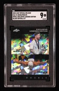 Lionel Messi / Michael Phelps 2024 Hoja Metal Lanzamiento Especial Leyendas Exclusivas - Imagen 1 de 2