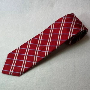 Corbata de diseñador TED BAKER London para hombre 100 % seda 60”x3” usada en excelente estado - Imagen 1 de 6