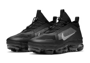 RARE NIKE AIR VAPORMAX 2019 UTILITY, UK10, BLACK/REFLECT SILVER, BV6351 001 - Picture 1 of 3
