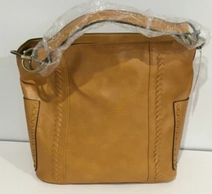 Vegane Handtasche Schultertasche Tasche seitlich und seitlich und hinten - Bild 1 von 4