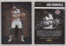 2015-16 Panini Black Gold Bronze Andre Drummond #100