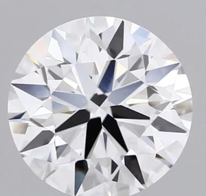 1.5 Carat Round Brilliant Cut Loose Lab Created Diamond, G,Vvs2, IGI Certified - Picture 1 of 8