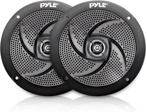 Low-Profile Waterproof Marine Speakers - 240W 6.5 Inch 2 Way 1 Pair Slim Style W - Picture 1 of 6
