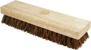 Quickie Scrub Brush, 9-Inch, Heavy Duty Coarse Fibers for Rough Surface, Outdoor - Picture 1 of 12