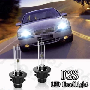 For Volvo S60 S80 V70 XC70 XC90 2004-2006 D2R LED Headlight Bulbs 6000K White - Picture 1 of 13