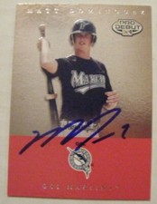 MATT DOMINGUEZ signed ASTROS 2007 Tristar Prospects baseball card AUTO MARLINS