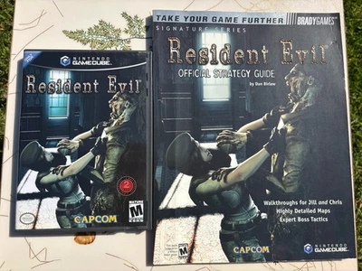 RESIDENT EVIL Game CIB AND Official Strategy Guide With Poster Nintendo Gamecube - Image 1 of 4