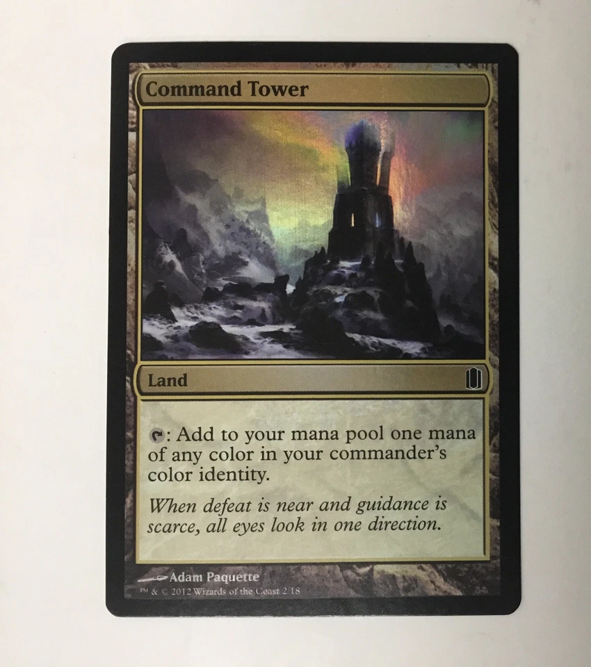 Command Tower Commander's Arsenal Foil - Image 1 of 1