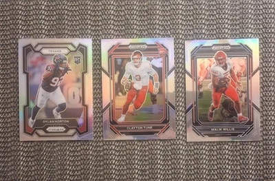 2023 Prizm - Dylan Horton #340 Silver Prizm (RC) Plus 2 ! - Image 1 of 3