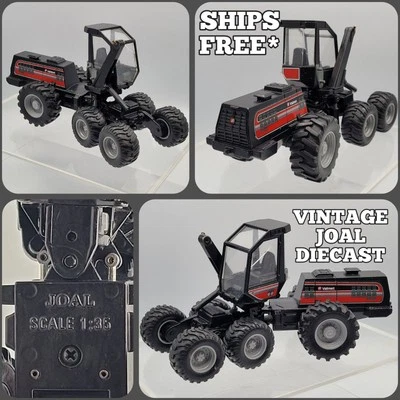 Joal 154 Sisu Valmet 6-Wheel Log Loader 1:35 Die-Cast CHASSIS FOR PARTS, REPAIR  - Image 1 of 4