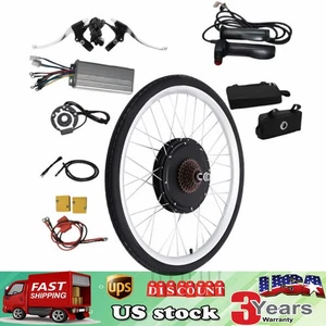 48V 1000W Rear Wheel Electric Bike Conversion Kit with Motor Hub - Picture 1 of 12