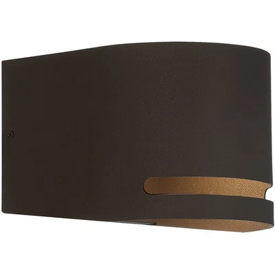 Access Lighting 20015LEDDMG-BRZ Vivre LED 5 inch Bronze Outdoor Wall Sconce - Image 1 of 4