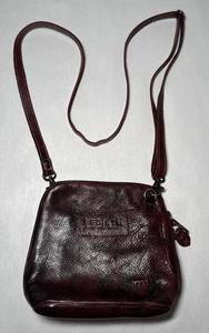 BED STU Ventura Rare Burgundy Color Crossbody Leather Bag Purse Handtasche - Bild 1 von 24