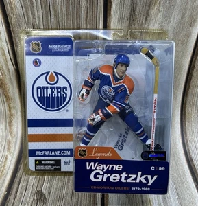 Figura de acción Wayne Gretzky 2004 Legends Edmonton Oilers McFarlane NHL - Imagen 1 de 9