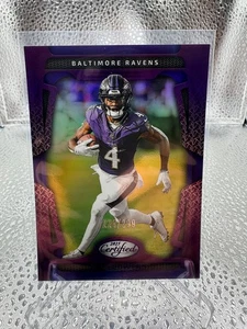 2025 Panini Certified ZAY FLOWERS Mirror Purple /299 #8 Baltimore Ravens - Bild 1 von 2