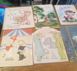 30 alte Grußkarten Konvolut 50er 60er Jahre Jh. - Bild 1 von 5