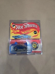 1969 HOT WHEELS REDLINE CUSTOM VOLKSWAGEN Unpunched Blister Pack * CREASED CARD - Picture 1 of 13