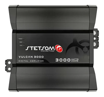 Stetsom Vulcan 3000 - 2 Ohms / Digital Amplifier 3000 Watts Rms  Full Range - Image 1 of 4