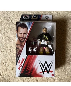 CM Punk (Macho Gear) - WWE Elite 113 Mattel Toy Wrestling Action Figure - Picture 1 of 2