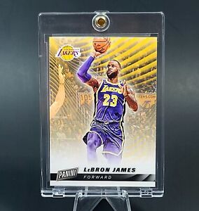 Lebron James PANINI EXCLUSIVE HTF CYBER MONDAY LAKERS GOLD CARD - MINT - W/ CASE
