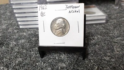 1962 P BU UNC Jefferson Nickel - Image 1 of 2
